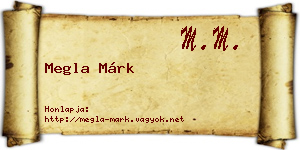 Megla Márk névjegykártya